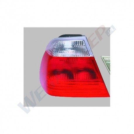 Lampa tylna skrajna kier. biały bez listwy Bmw Serie 3 (E46/Ca) Cabrio 5/00  2/03 lewy